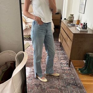 Abercrombie curve love 90s straight jeans